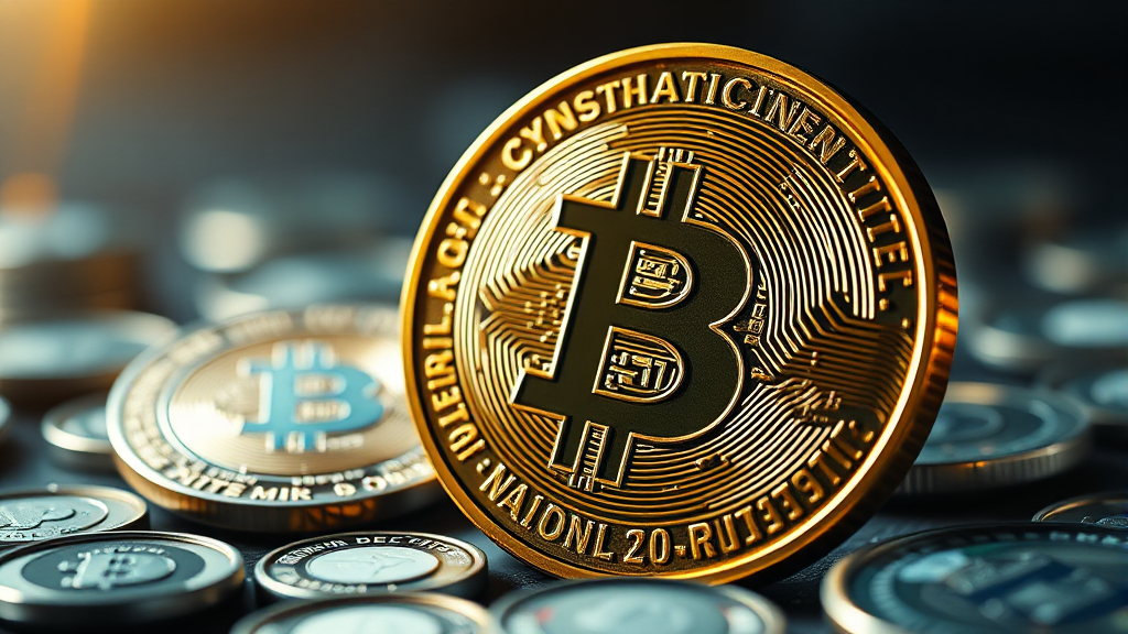 스테이블코인 종류 및 작동 원리 (realistic 스타일)