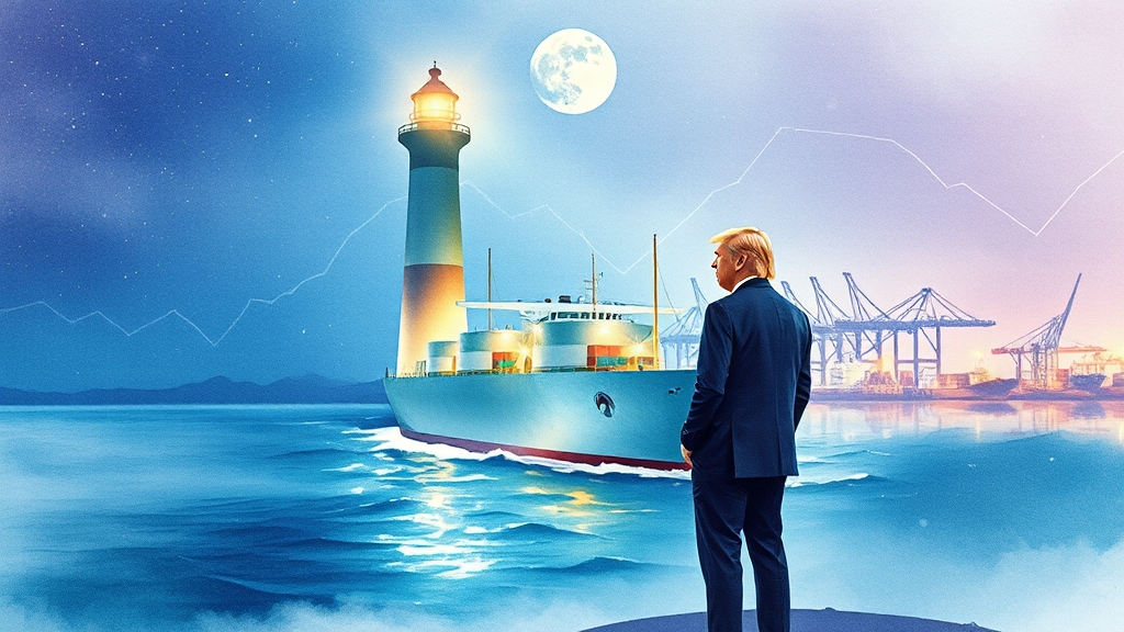 조선업 현황 및 전망 (watercolor 스타일)