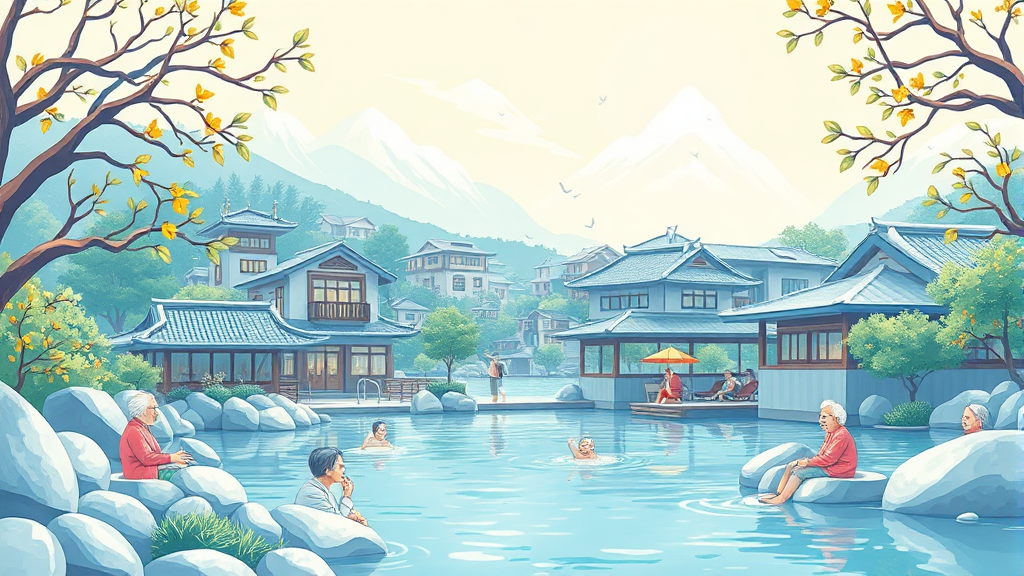 고창 실버타운 선택 시 고려사항 (illustration 스타일)