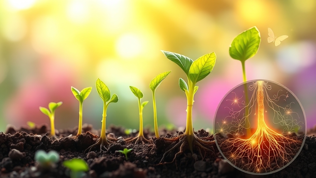 발근촉진제: 종류, 성분 및 효능 (illustration 스타일)