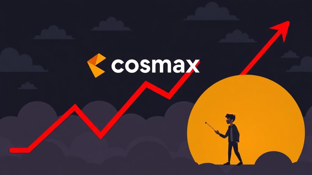 코스맥스 투자, 이것만은 조심! (cartoon 스타일)