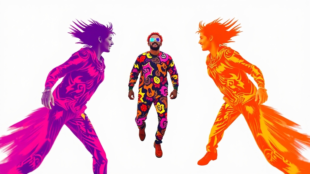 빛과 조명 활용 기법 (popart 스타일)