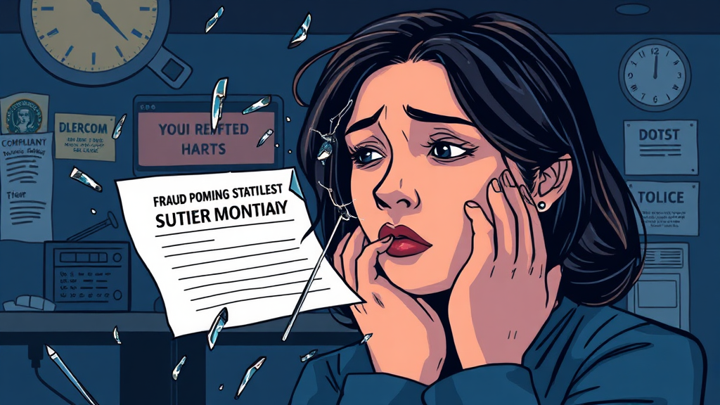 형사 고소 절차: 고소 vs 고발 (illustration 스타일)