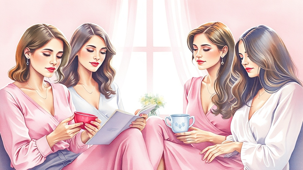 질염, 더 이상 고민하지 마세요! (watercolor 스타일)