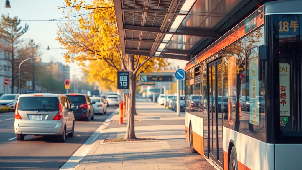 버스 노선, 어떻게 조정되나? (realistic 스타일)