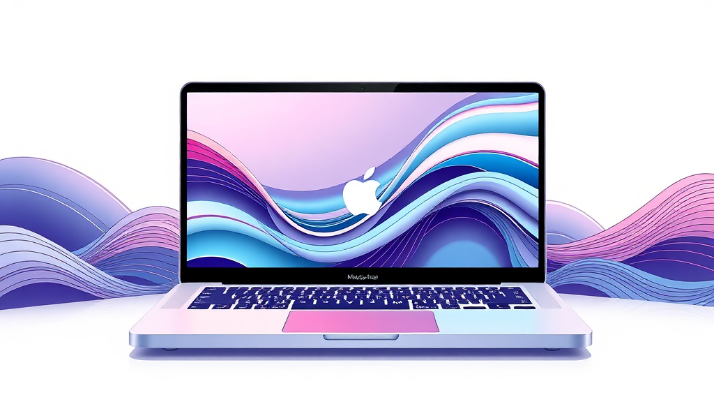 맥북 네오 디자인, 어떤 매력이 있을까? (illustration 스타일)