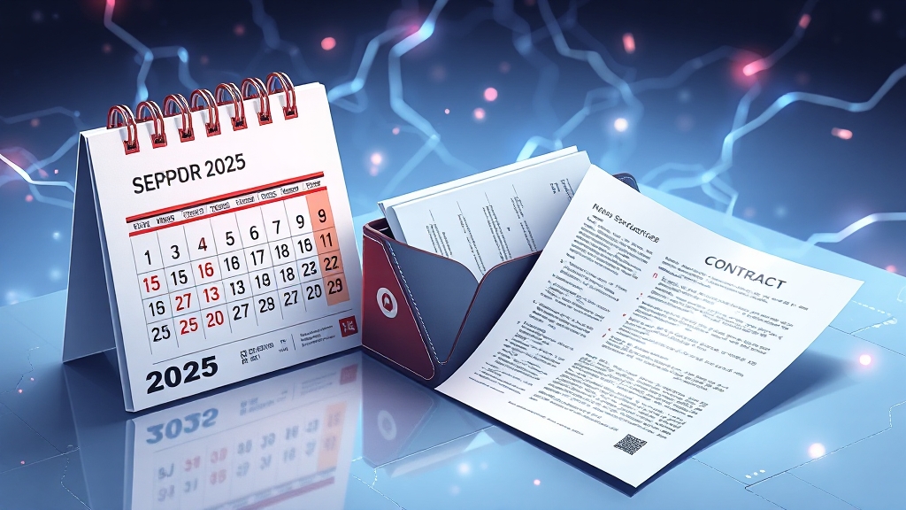 청약 일정, 꼼꼼히 확인! (illustration 스타일)