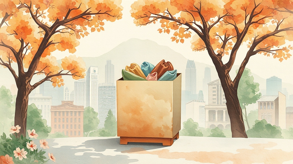 헌옷 수거 앱 선택 기준 (watercolor 스타일)