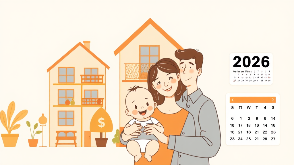 2026년 청약 전략 핵심 체크리스트 (illustration 스타일)