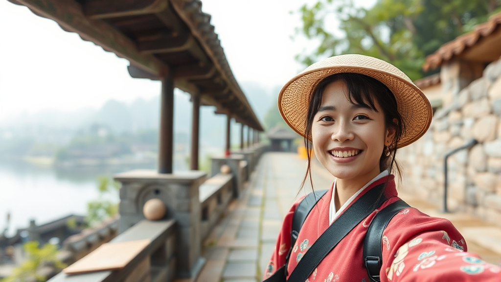 촬영지 방문 팁 & 여행 코스 제안 (watercolor 스타일)