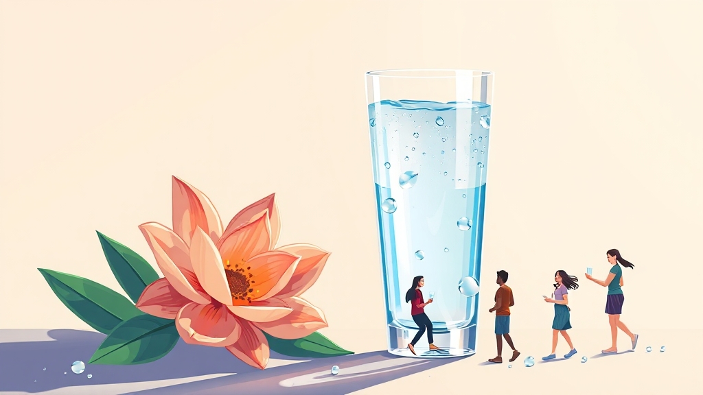 언제, 어떻게 마셔야 할까? (cartoon 스타일)