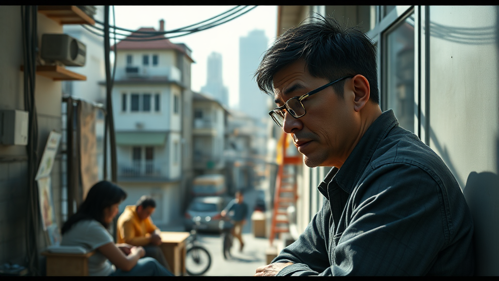 전세의 월세화 가속화 원인 분석 (realistic 스타일)