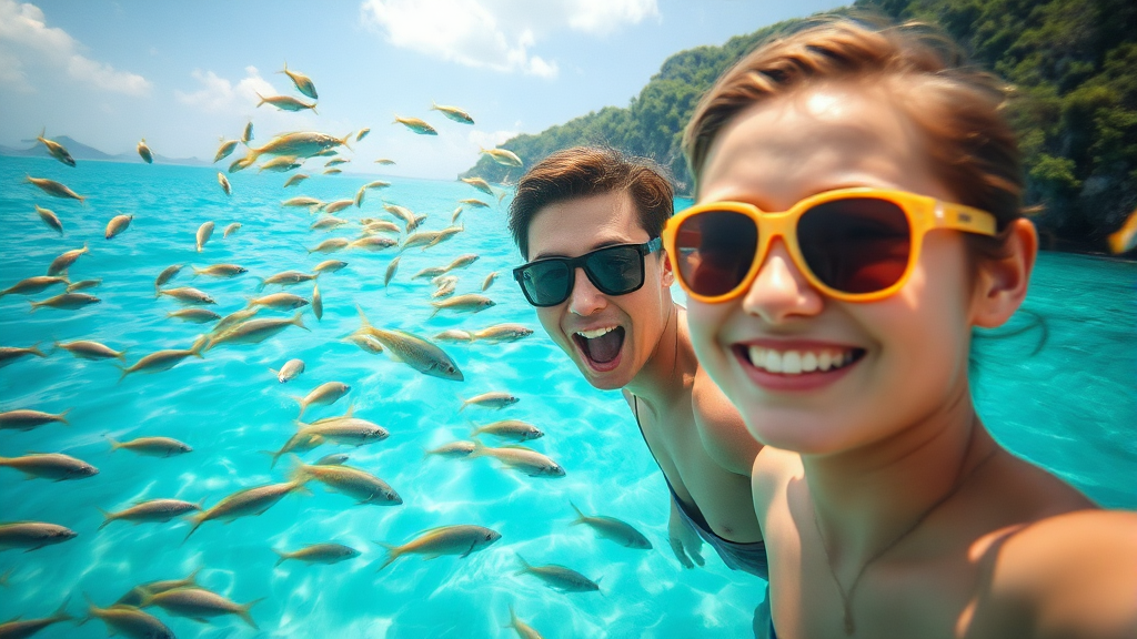 푸꾸옥 호핑투어란? (watercolor 스타일)