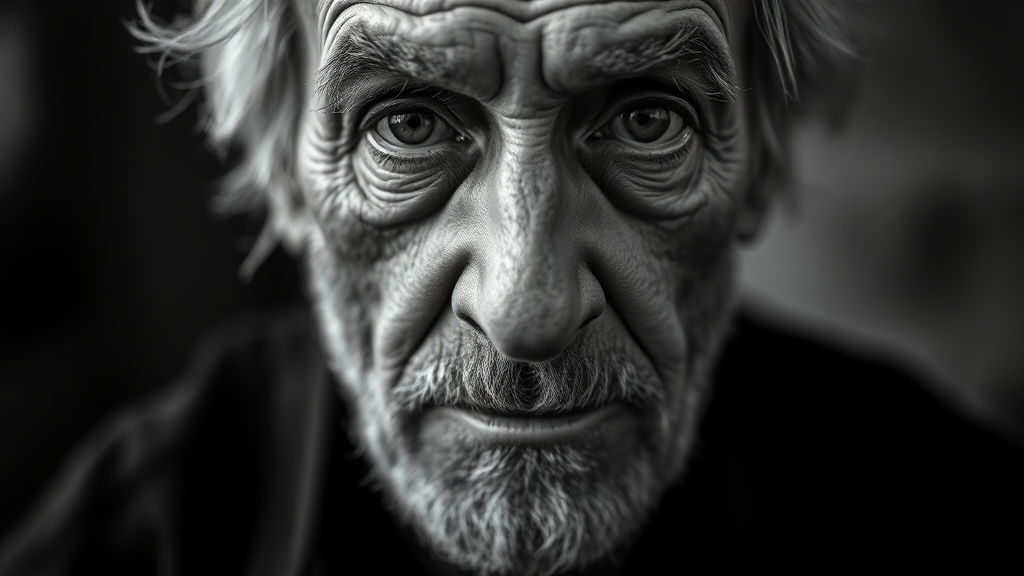 치매 초기 신호: 행동 및 심리 변화 (realistic 스타일)