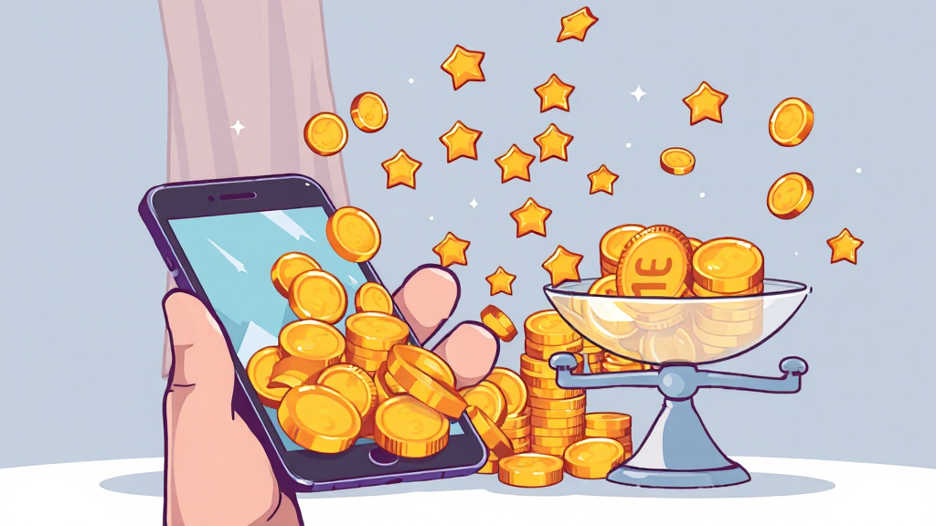 은행 앱 vs 환전소, 어디가 좋을까? (cartoon 스타일)