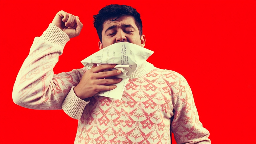 화병의 주요 증상과 영향 (popart 스타일)