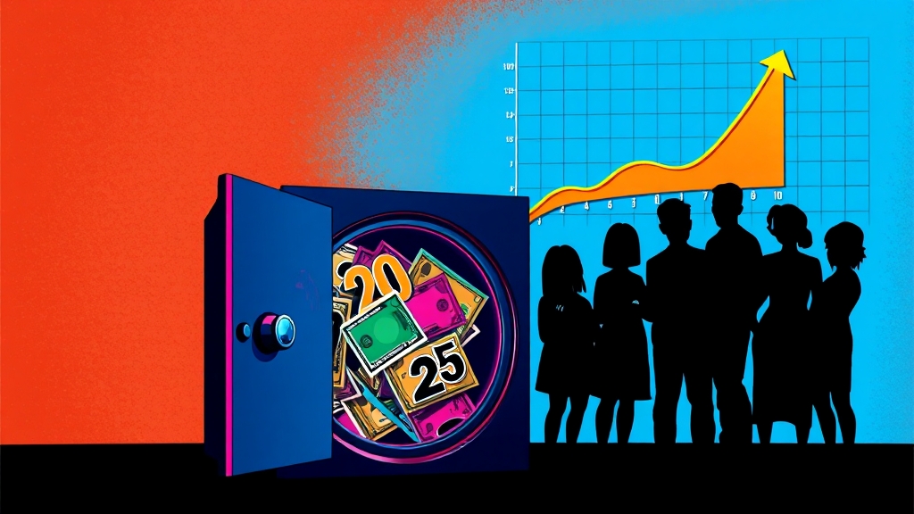2025년 상속세, 얼마나 내야 할까요? (popart 스타일)
