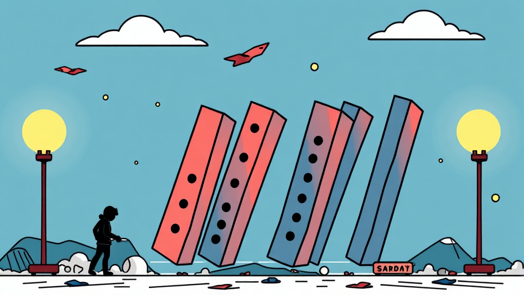 P2P 대출 부실화, 주요 원인은? (illustration 스타일)