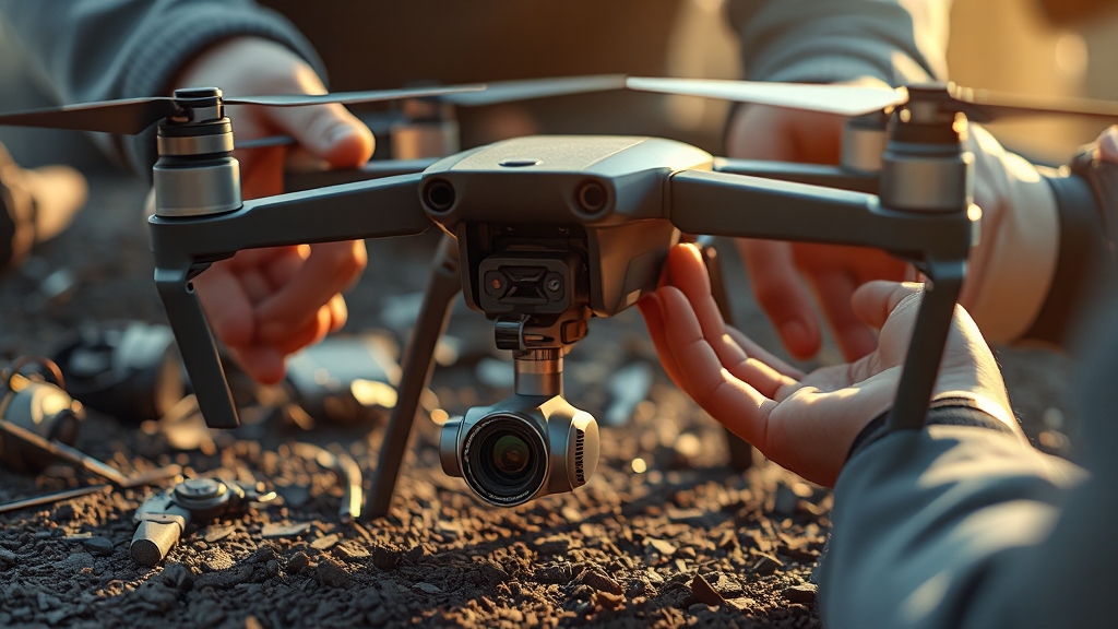 드론 수리 사례 (realistic 스타일)