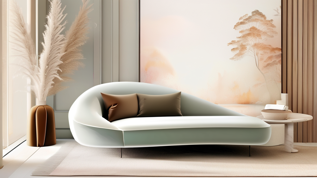 나만의 휴식 공간 만들기: 라운지 체어 활용법 (watercolor 스타일)