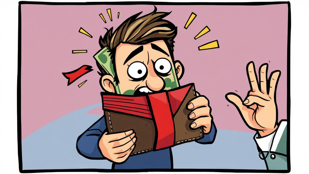 떼인돈, 미리 예방하세요! (cartoon 스타일)