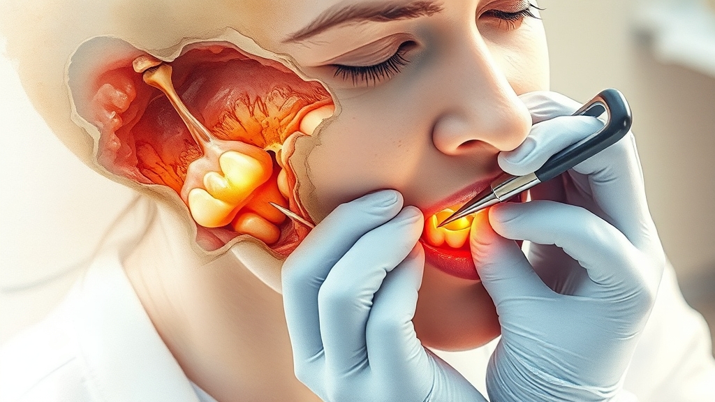 이가 흔들리는 주요 원인 (watercolor 스타일)