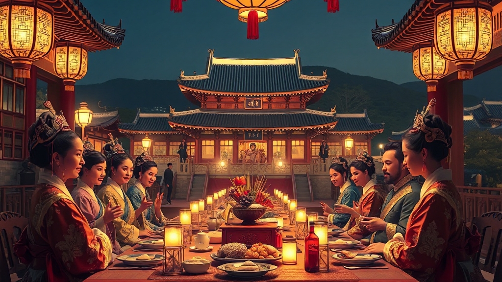 창경궁 야연 프로그램 (realistic 스타일)