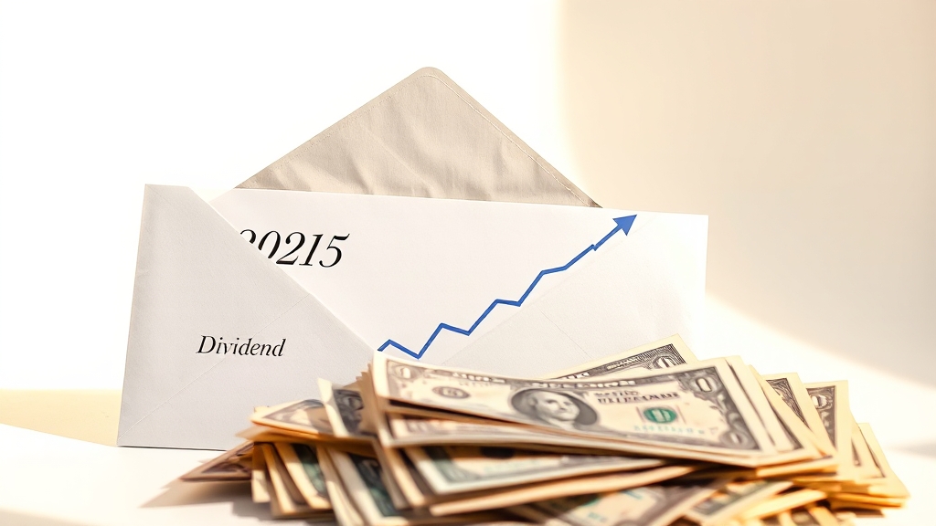 2025년 배당금 예상 및 가이드 (realistic 스타일)