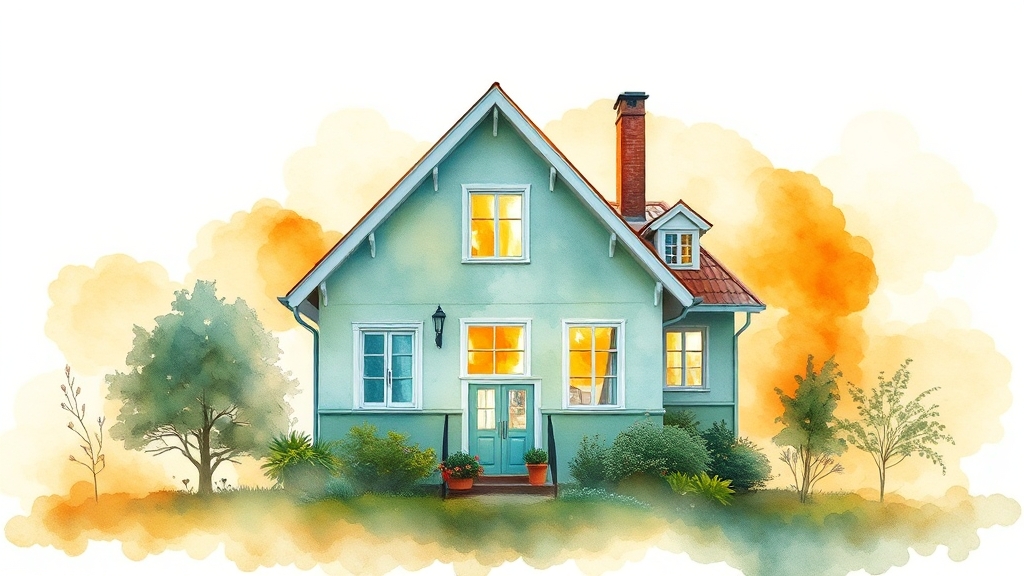 2025년 아파트 담보대출 최신 가이드: 금리·한도·규제 완벽 정리 6 상환 방식 선택 및 중도상환 전략 (watercolor 스타일)