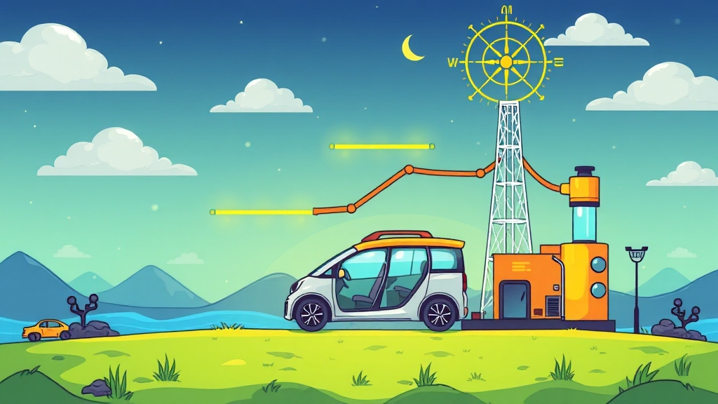 에코프로 투자 포인트 및 리스크 요인 (cartoon 스타일)