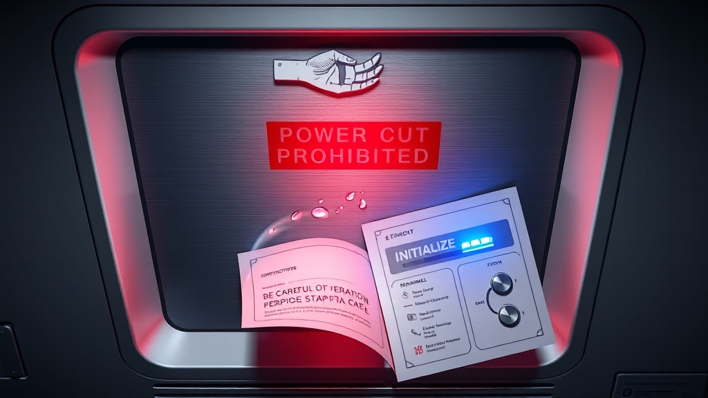 스마트 리셋 사용 시 주의사항 (illustration 스타일)