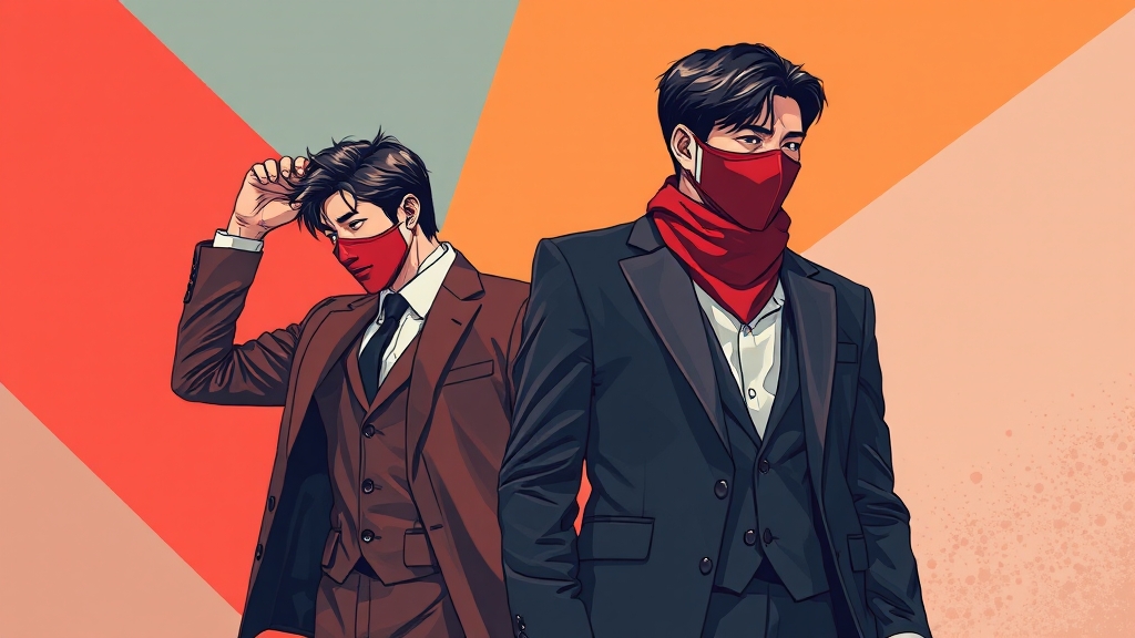 시즌3 주요 출연진 및 캐릭터 변화 (illustration 스타일)