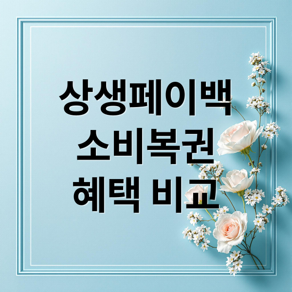상생페이백
소비복권
혜택 비교 (상생페이백 소비복권 사용처)