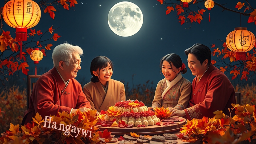 특별하고 센스 있는 추석 메시지 작성법 (realistic 스타일)