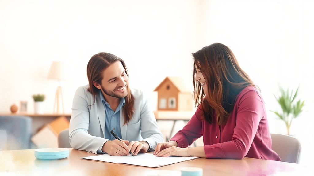 절세 극대화! 공동명의 활용 전략 (watercolor 스타일)