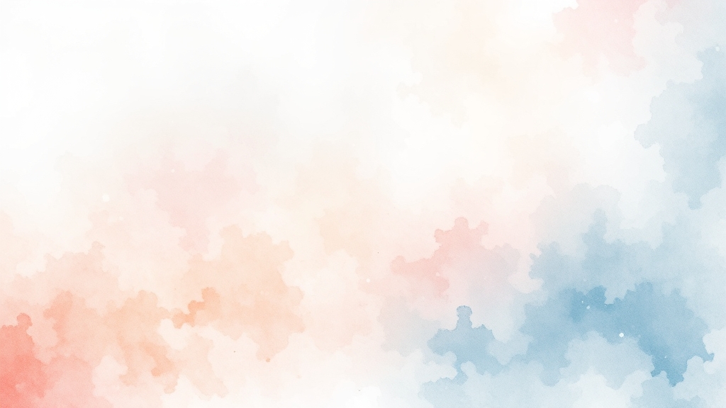 투자 전략 및 목표가 설정 (watercolor 스타일)