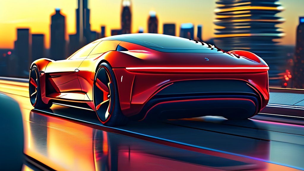 전기차 시장 현황과 2차전지 산업의 미래 (realistic 스타일)