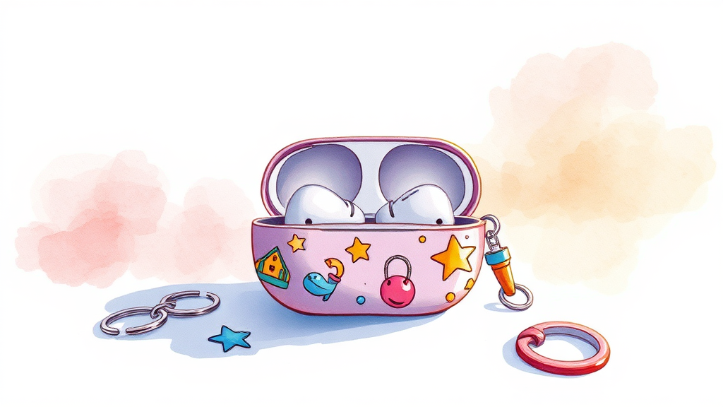 나만의 버즈, 특별하게 만드는 모든 것 (watercolor 스타일)