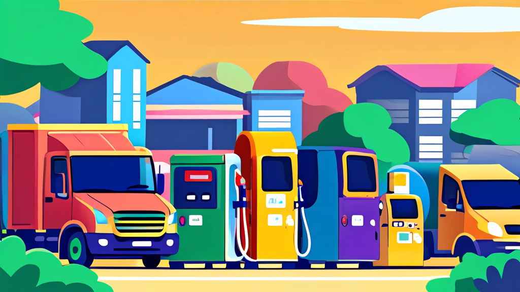 유가보조금 신청 및 지급 절차 안내 (cartoon 스타일)