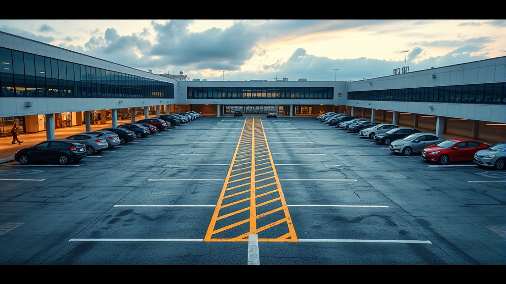 김포공항 국내선 제1주차장 이용 후기 및 추천 (realistic 스타일)