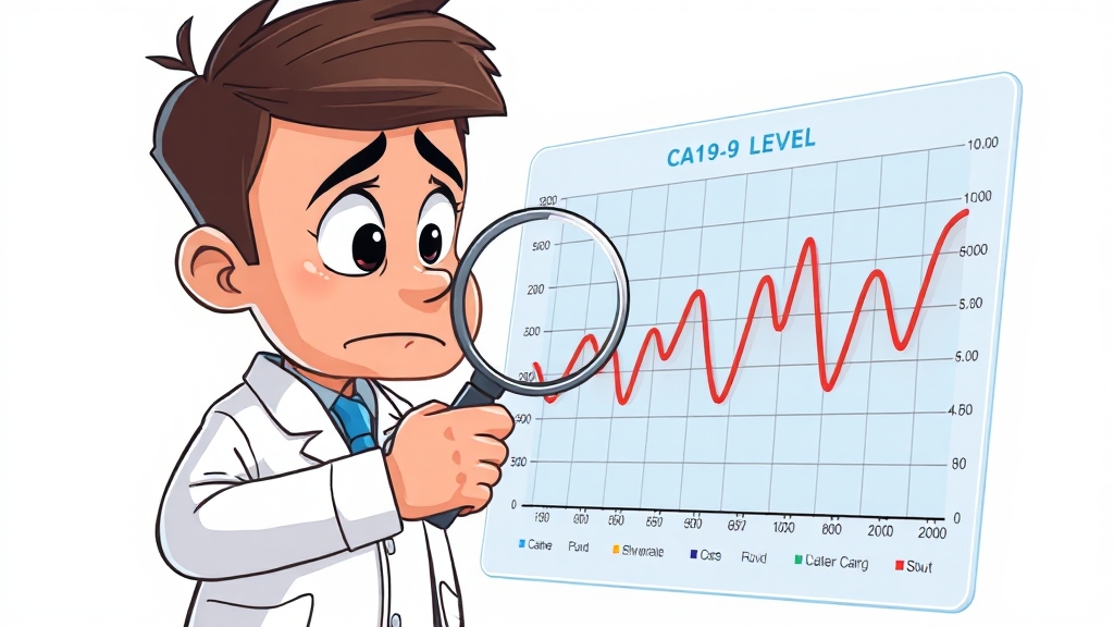 CA19-9, 왜 검사할까? (cartoon 스타일)