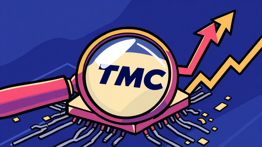 티엠씨 상장일 유통 물량 분석 (cartoon 스타일)