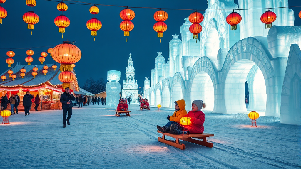 축제 일정 및 장소 (realistic 스타일)