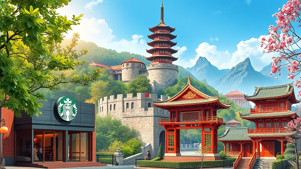주변 관광 코스 추천 (realistic 스타일)
