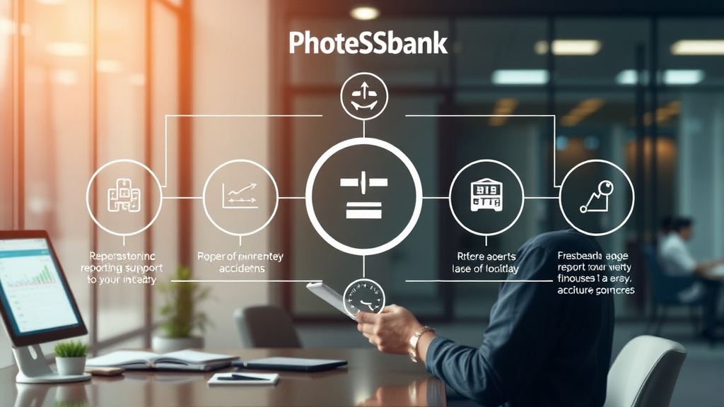 금융 사고 발생 시 대처 방법 (realistic 스타일)