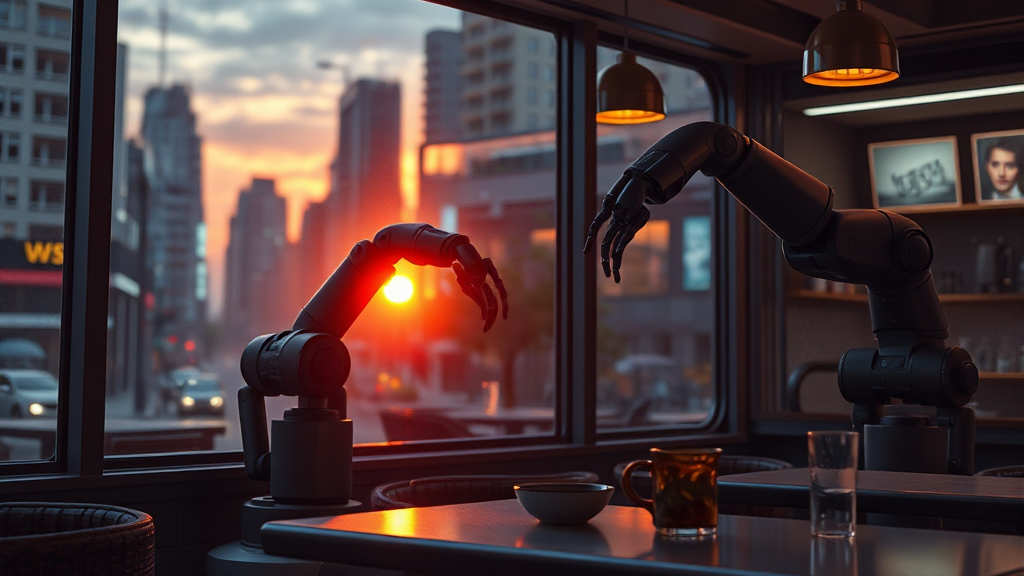 피지컬 AI 기술이 가져올 변화 (realistic 스타일)