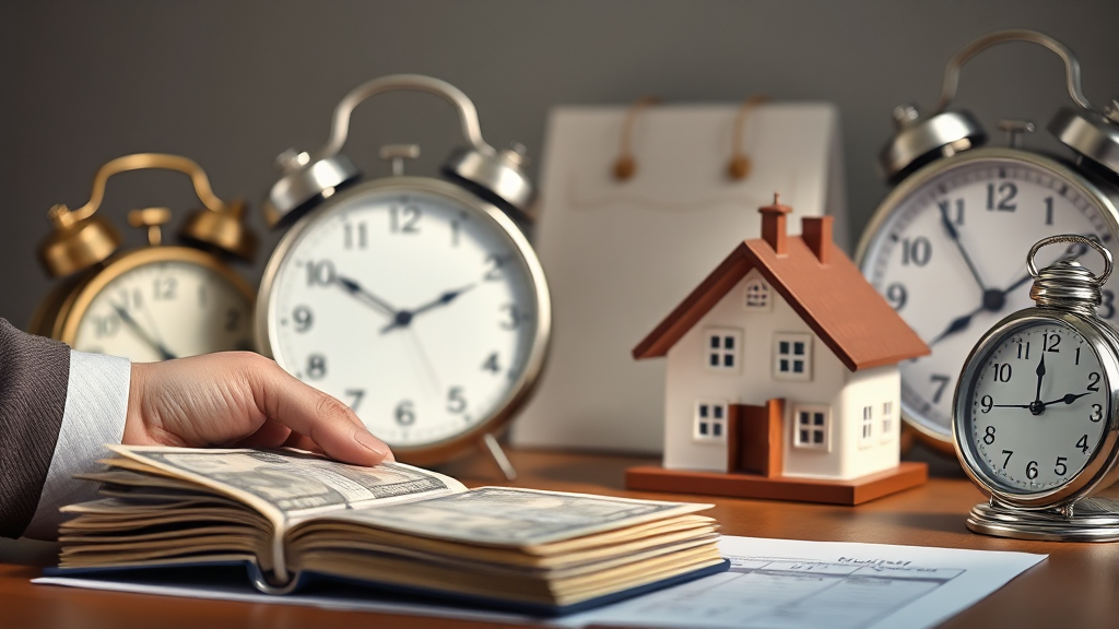 증여 시기, '재산을 준 날' 기준! (realistic 스타일)