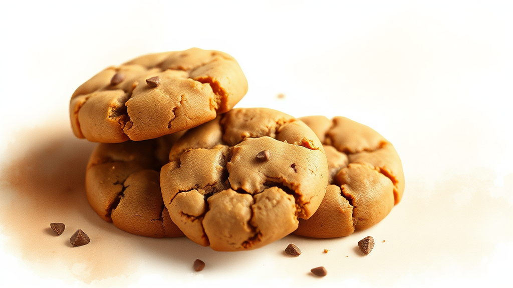 영양 정보 및 칼로리 (watercolor 스타일)