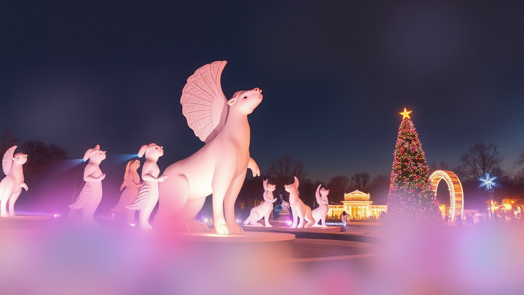 루덴시아, 최고의 선물! (watercolor 스타일)