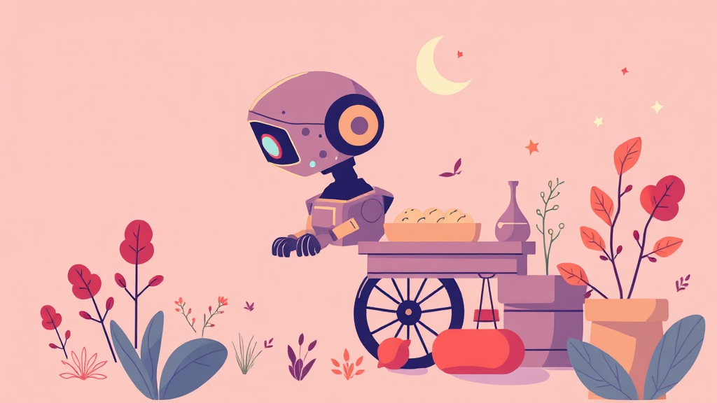 도입 효과 및 산업별 적용 (illustration 스타일)